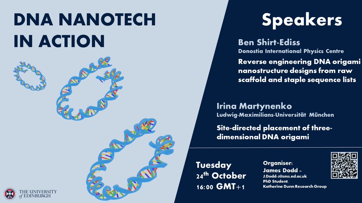 Image: Flyer for invited talk at Edinburgh University